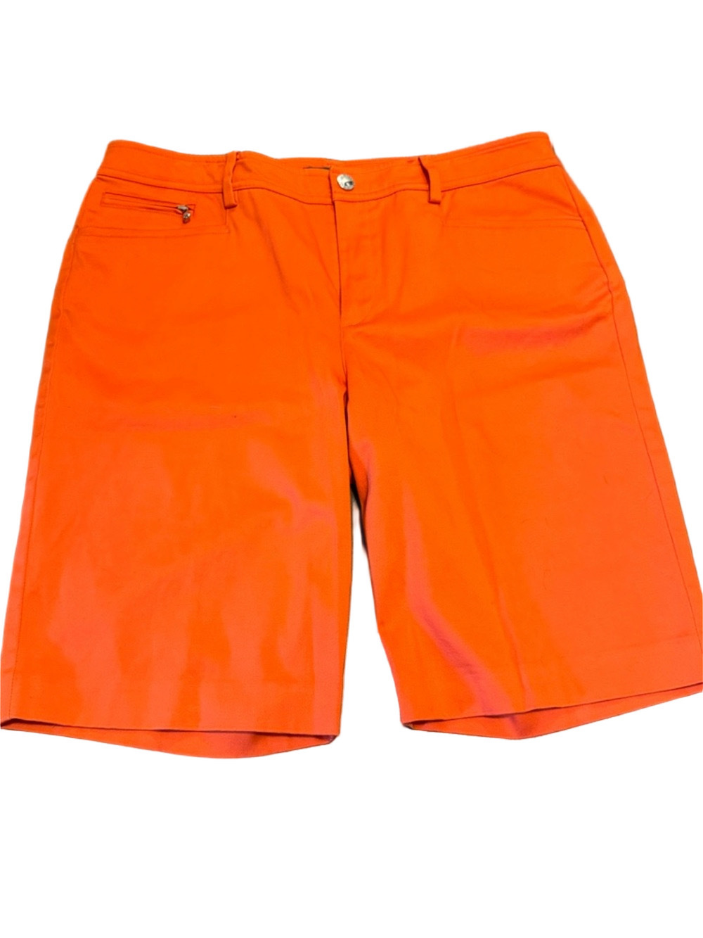 Lauren Ralph Lauren Bright Orange Women's Bermuda Shorts Size 10